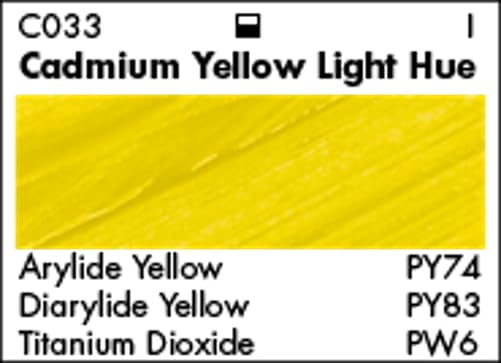 GRUMBACHER Academy Acrylic Paint Size: 254 oz, Cad Yellow Light Hue (C033P) - Image 2